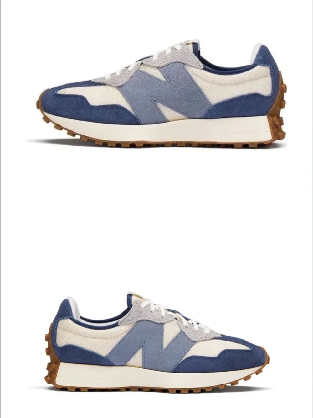 New Balance 327 Retro Runner Sneakers Vintage Indigo Arctic Gray 13